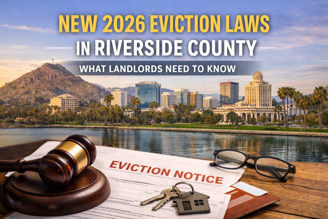 2026 Eviction Laws Riverside Landlords