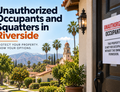 Unauthorized Occupants Squatters Riverside